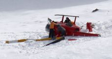 Helicóptero cayó en La Parva.