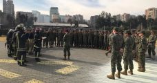 Instrucción a cadetes de la Escuela Militar